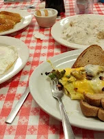 4 Egg Omelet with Toast