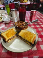 Bologna Melt with Homemade Chili